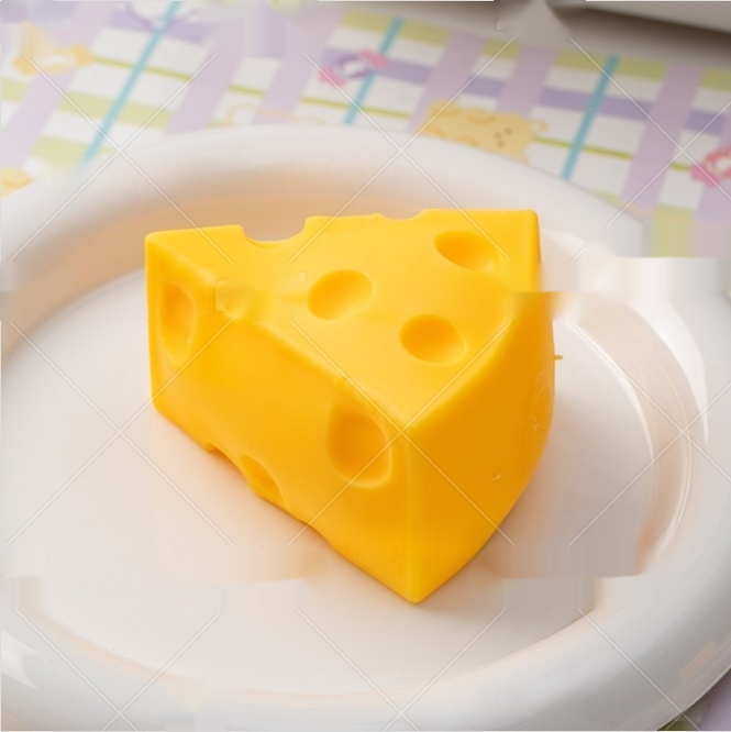 Same-style Cheese-shaped Stress-relief Squeeze Toy Thumbnail 5