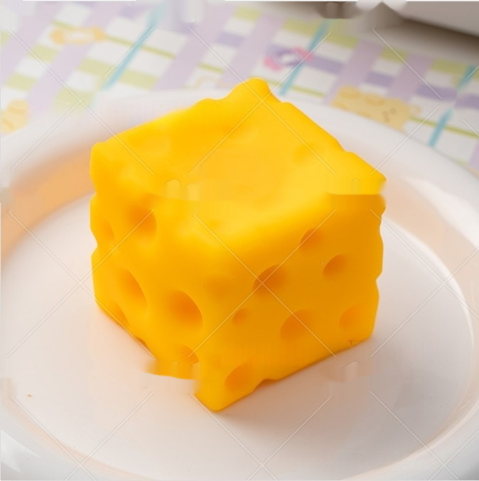 Same-style Cheese-shaped Stress-relief Squeeze Toy Thumbnail 6