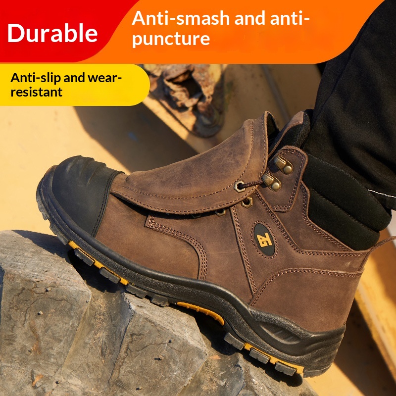 High-temperature-resistant Welding Shoes Spark-resistant Safety Shoes