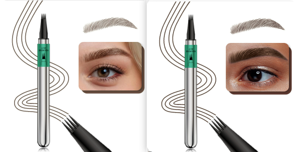 Four-claw Smudge-proof Wild Eyebrow Pencil
