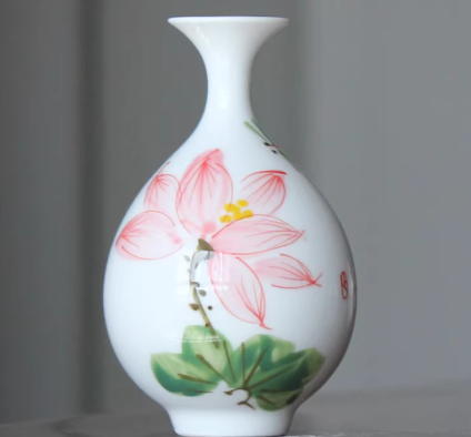 Decorative Tea Table Mini Blue-And-White Porcelain Vase, picture 10 of 12