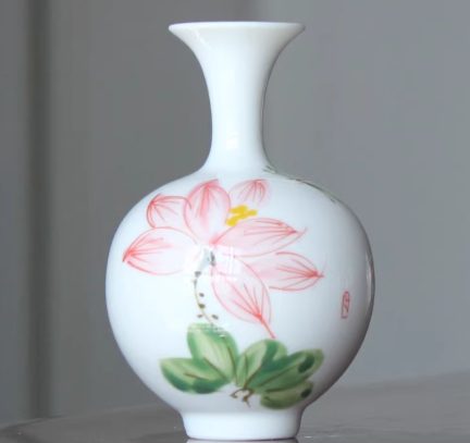 Decorative Tea Table Mini Blue-And-White Porcelain Vase, picture 9 of 12