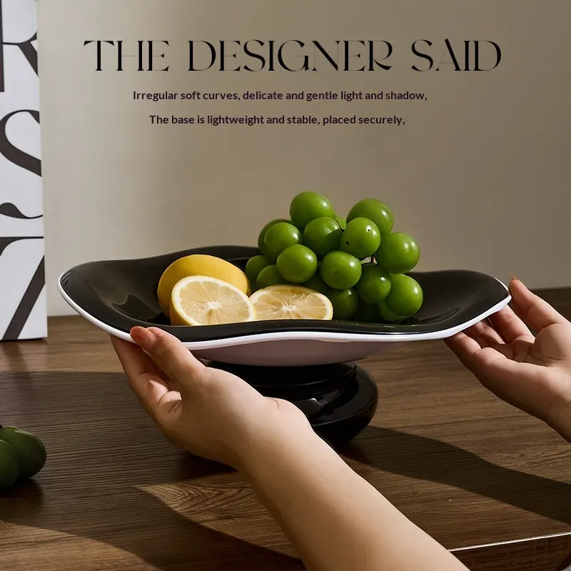Living Room Coffee Table Snack Tray Fruit Platter Candy