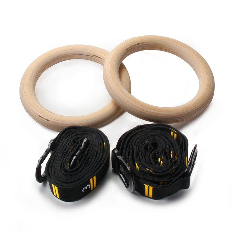 Birch Wood Gymnastics Rings