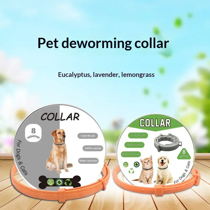 Pet Supplies Deworming Collar Stainless Steel