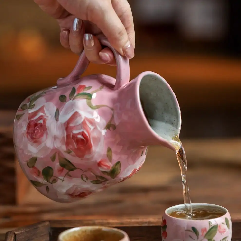 Jingdezhen Ceramic Tea Set Handmade