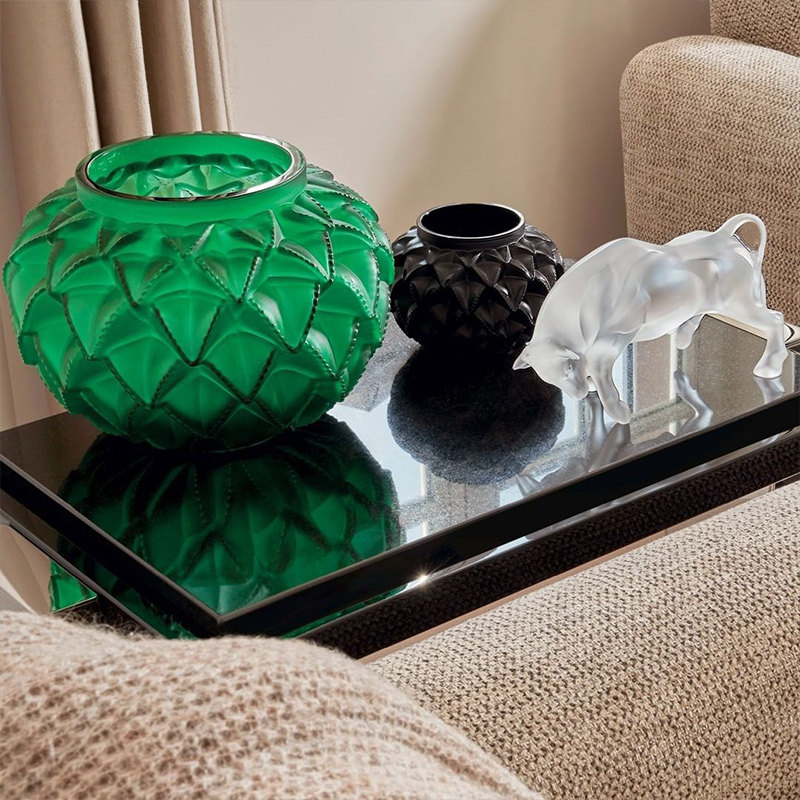 Frosted Glass Vase, picture 3 of 5