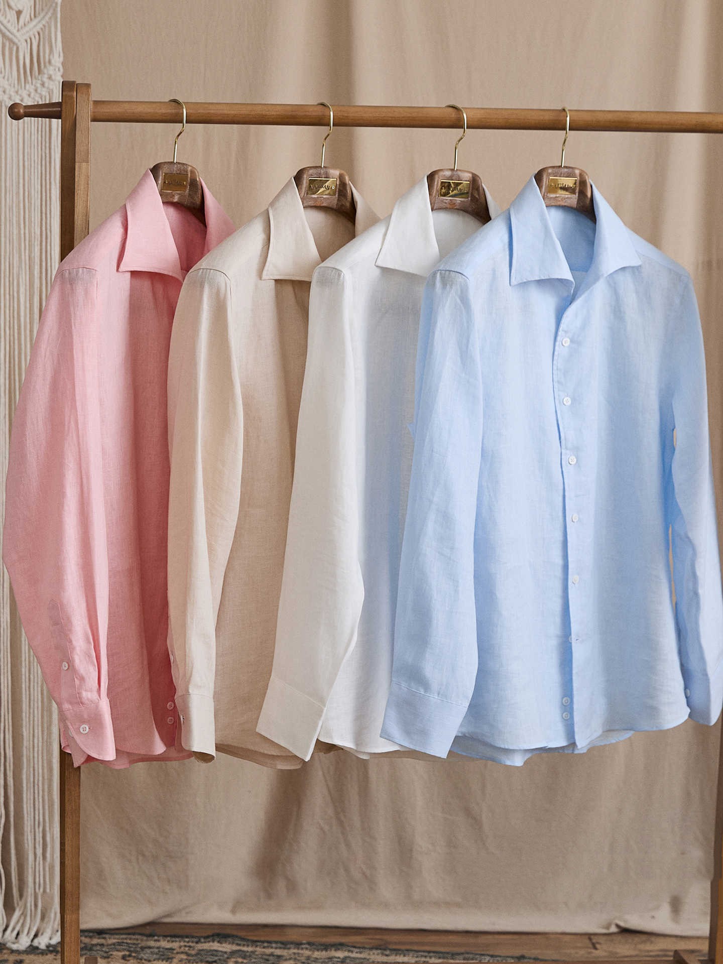 Long-Sleeve Linen Shirt, picture 2 of 5