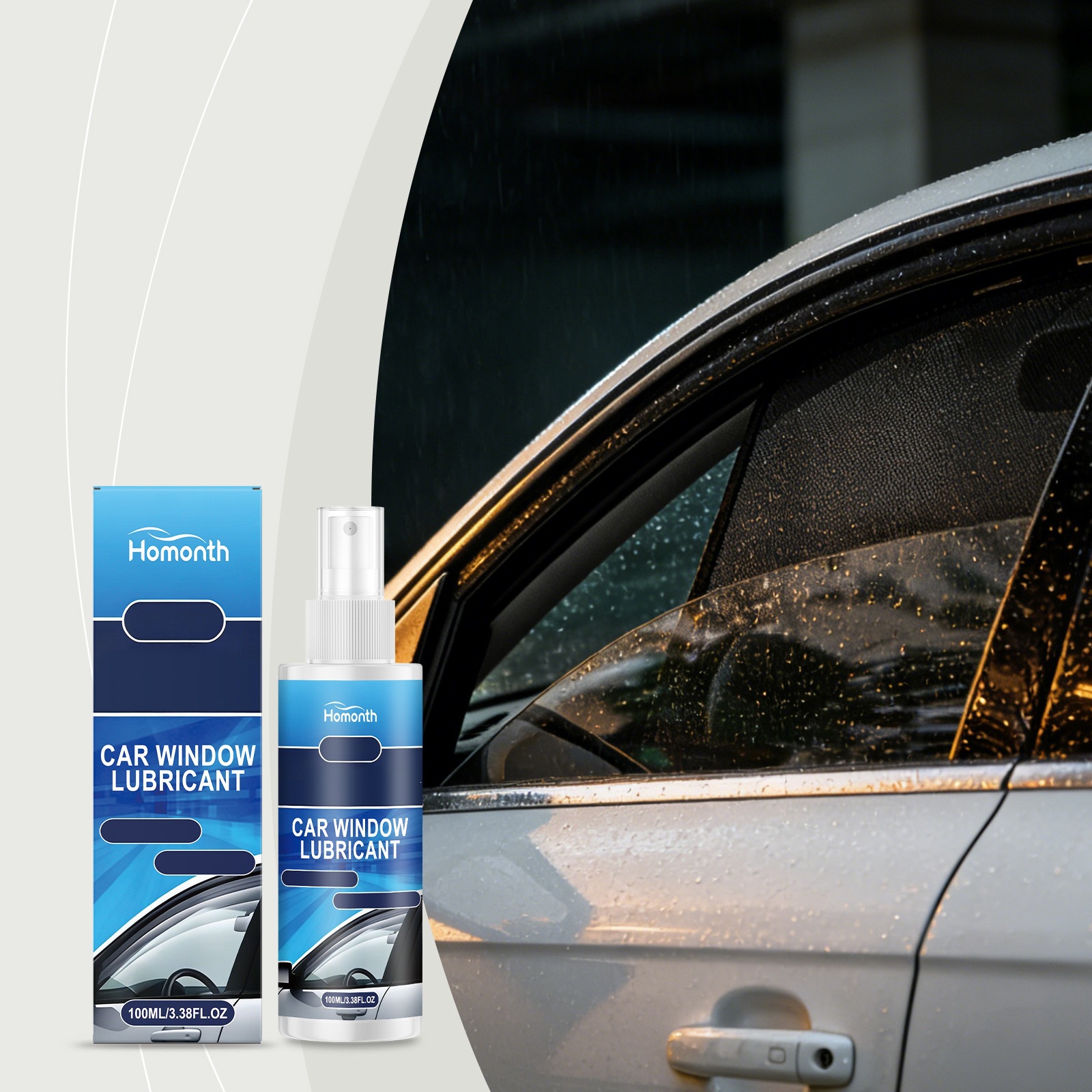 Car Window Lubricant