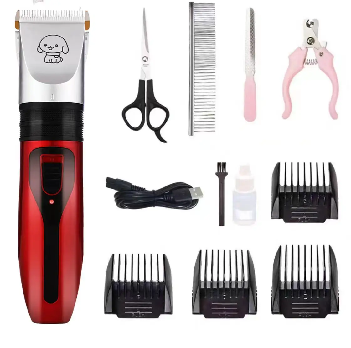 Pet Electric Clipper Electric Hair Trimmer Clipper Set