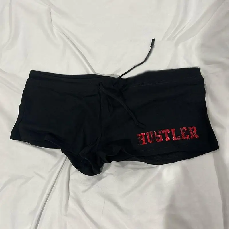 Women's Casual Ultra-Short Digital Print Shorts