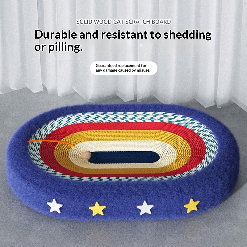 Starry Sky Sisal Mat Wear-Resistant Non-Shedding Cat Bed