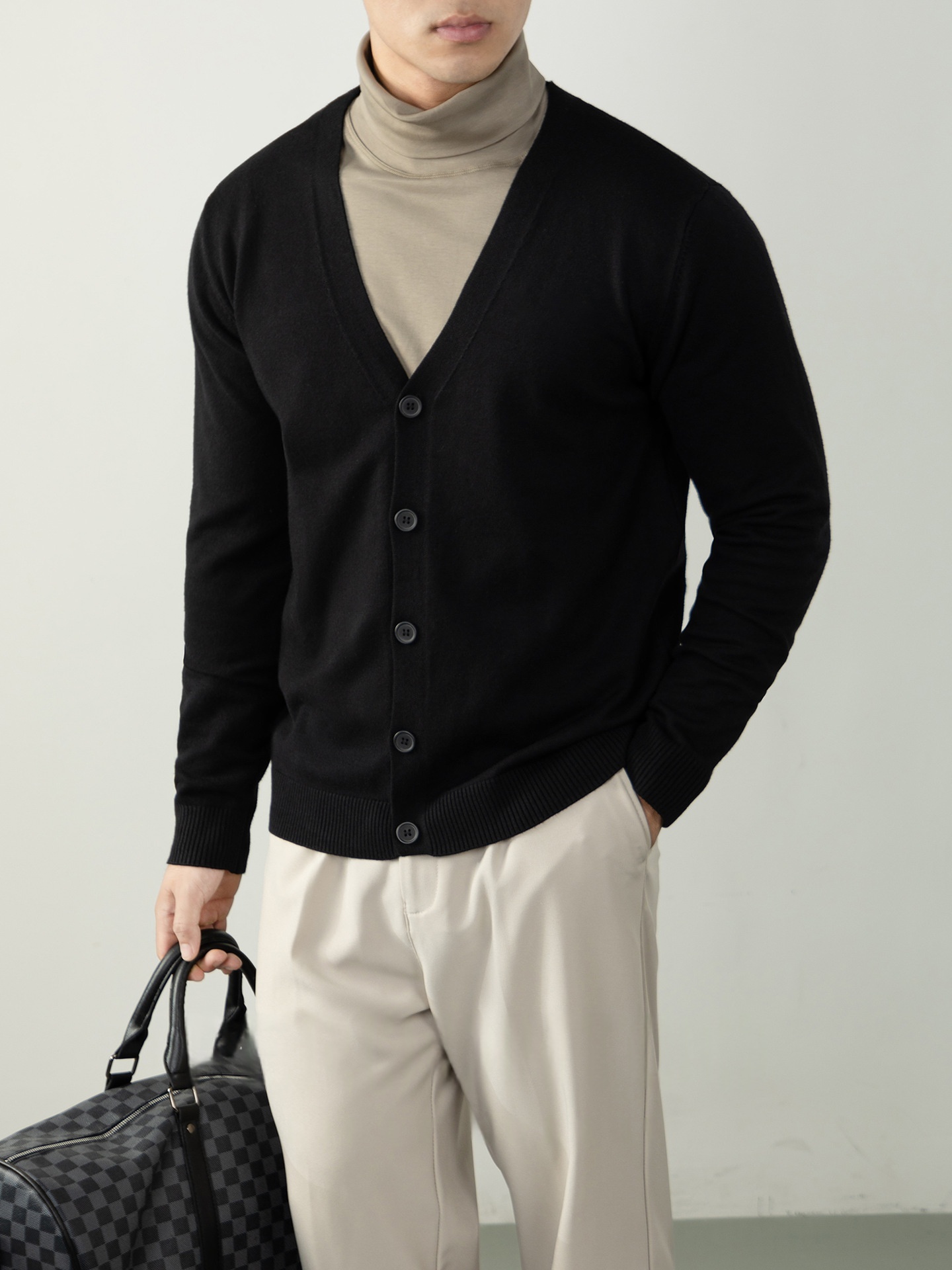 Knitted Cardigan Sweater, picture 9 of 10
