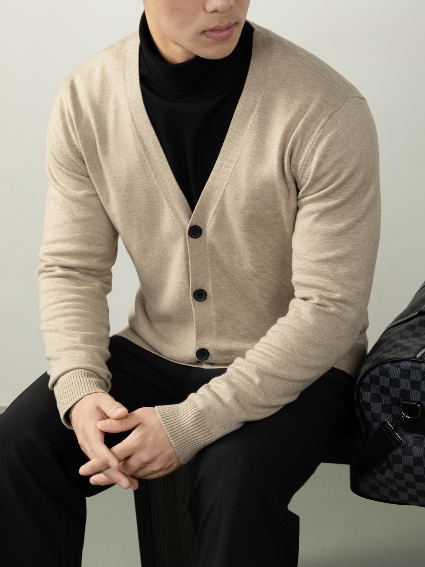 Knitted Cardigan Sweater, picture 8 of 10