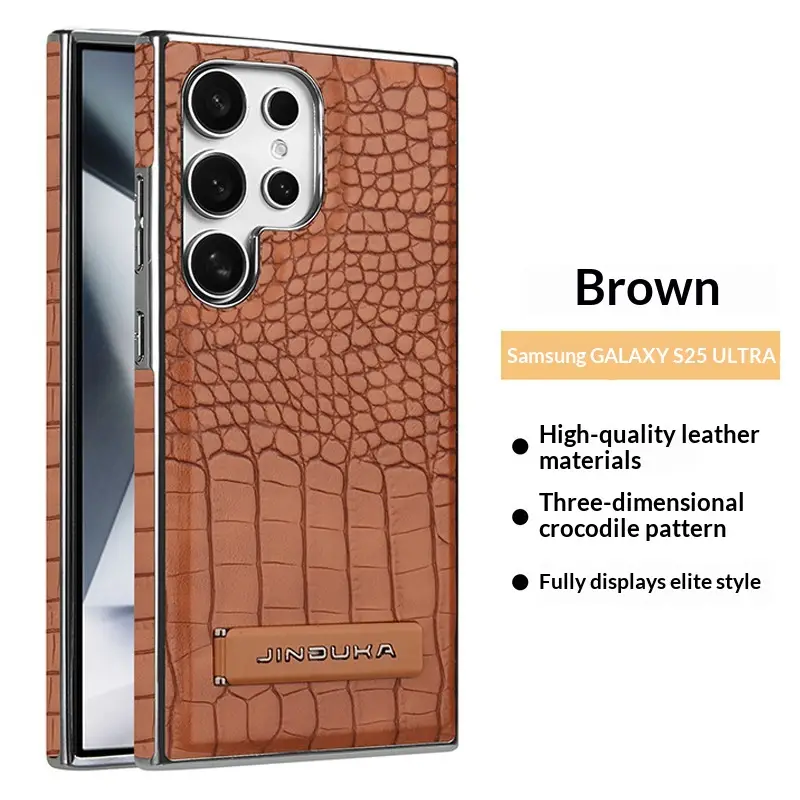 Invisible Bracket Electroplated All-around Drop-proof Phone Case