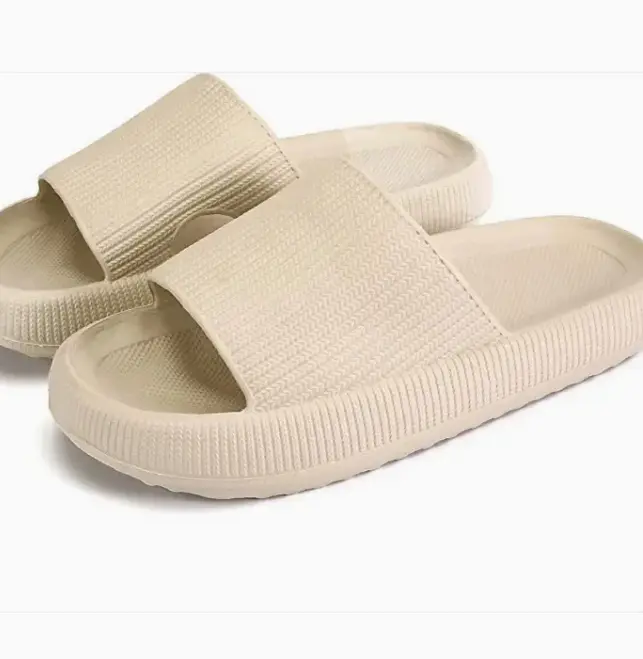 Mens Ultra-Soft Bathroom Slippers Womens Summer Couples Home Slide Sandals