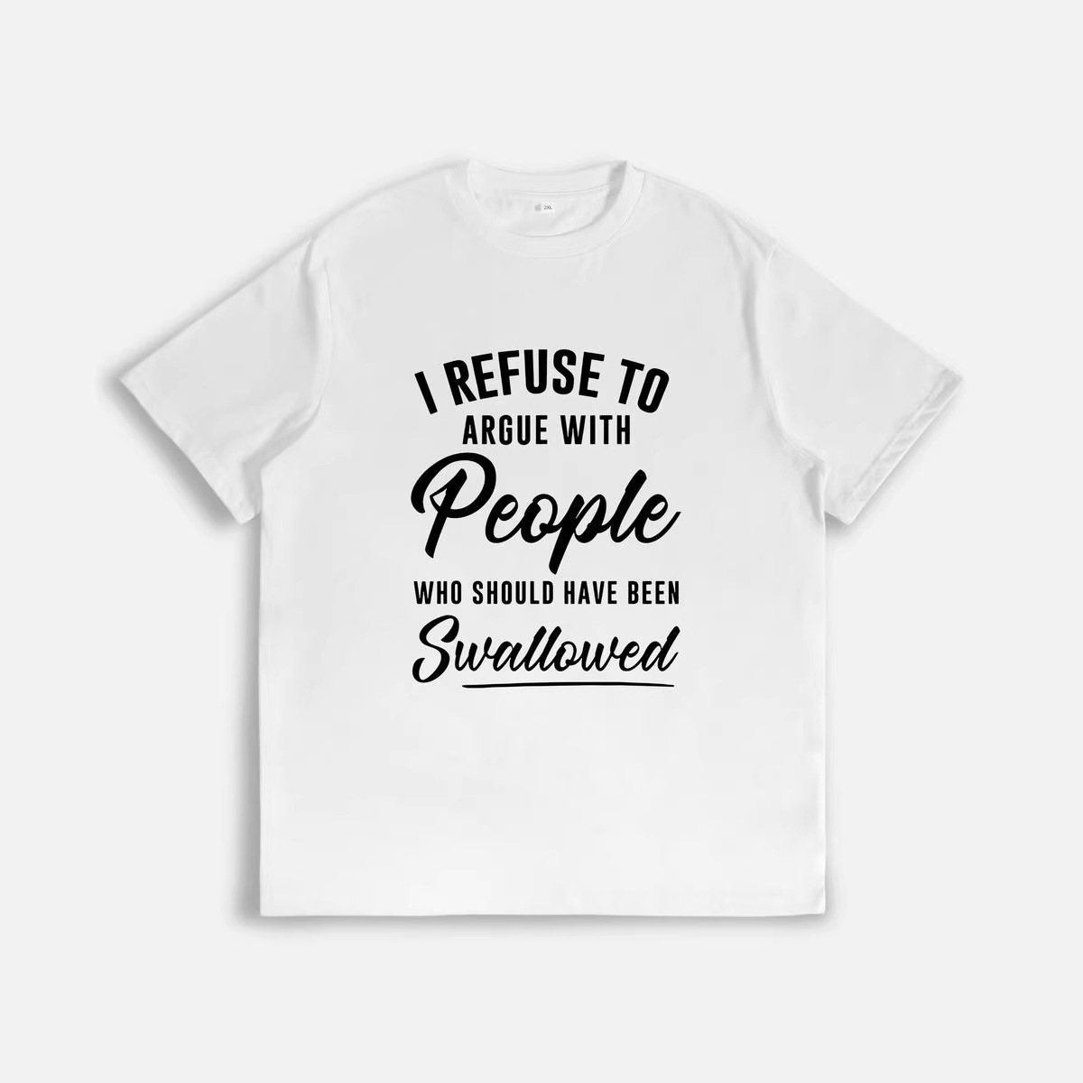 Men's Loose-Fit Funny Everyday Short-Sleeve Top