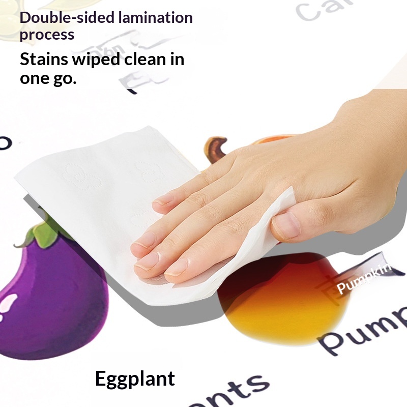 Vertical Screen Cognitive Card Early Education Toy