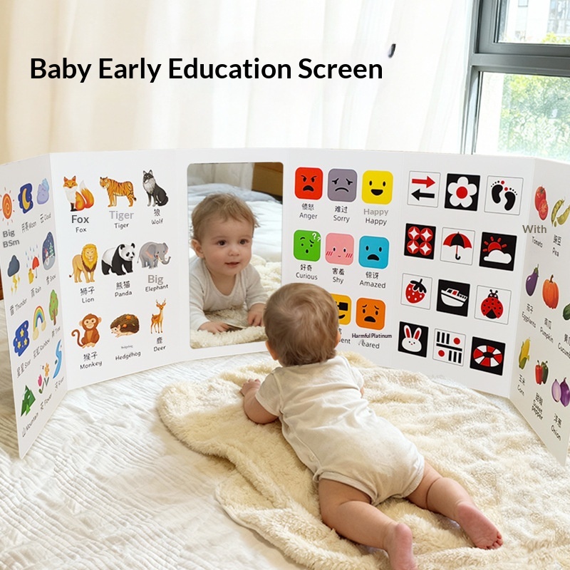Vertical Screen Cognitive Card Early Education Toy