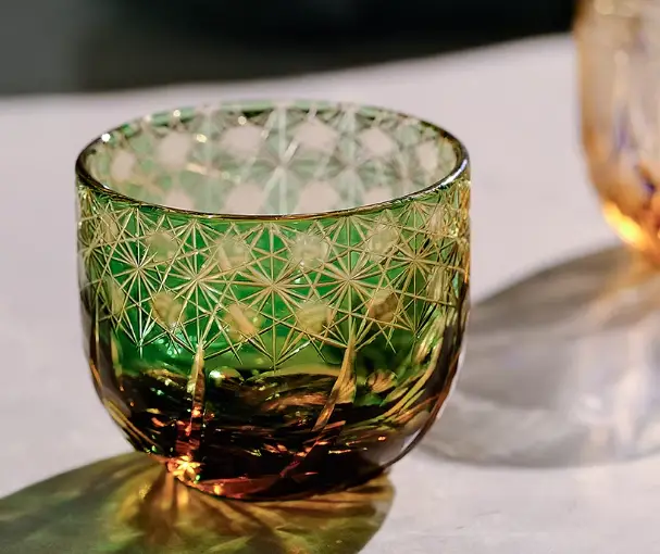 Crystal Glass Wine Cup Hand-carved For Whiskey And Western Drinks