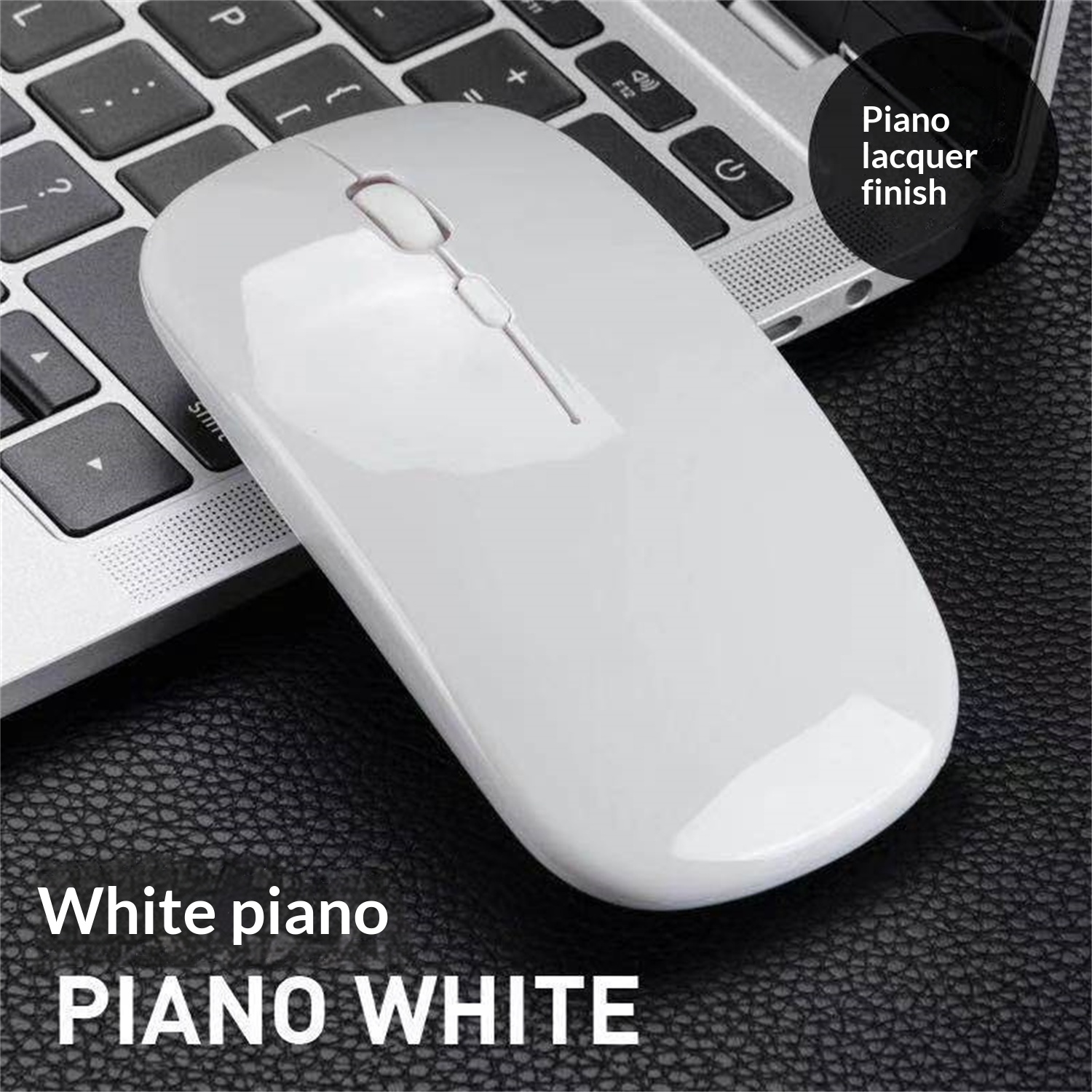 Plastic Bluetooth Mouse Wireless Mute