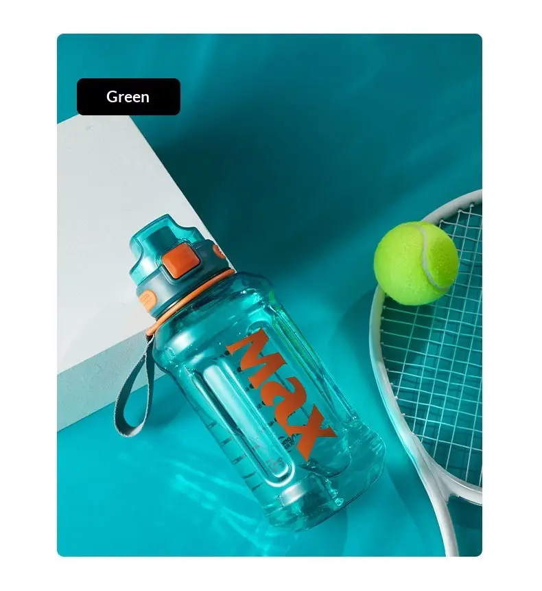 Portable Shockproof Large-capacity Plastic Sports Water Bottle For Construction Sites