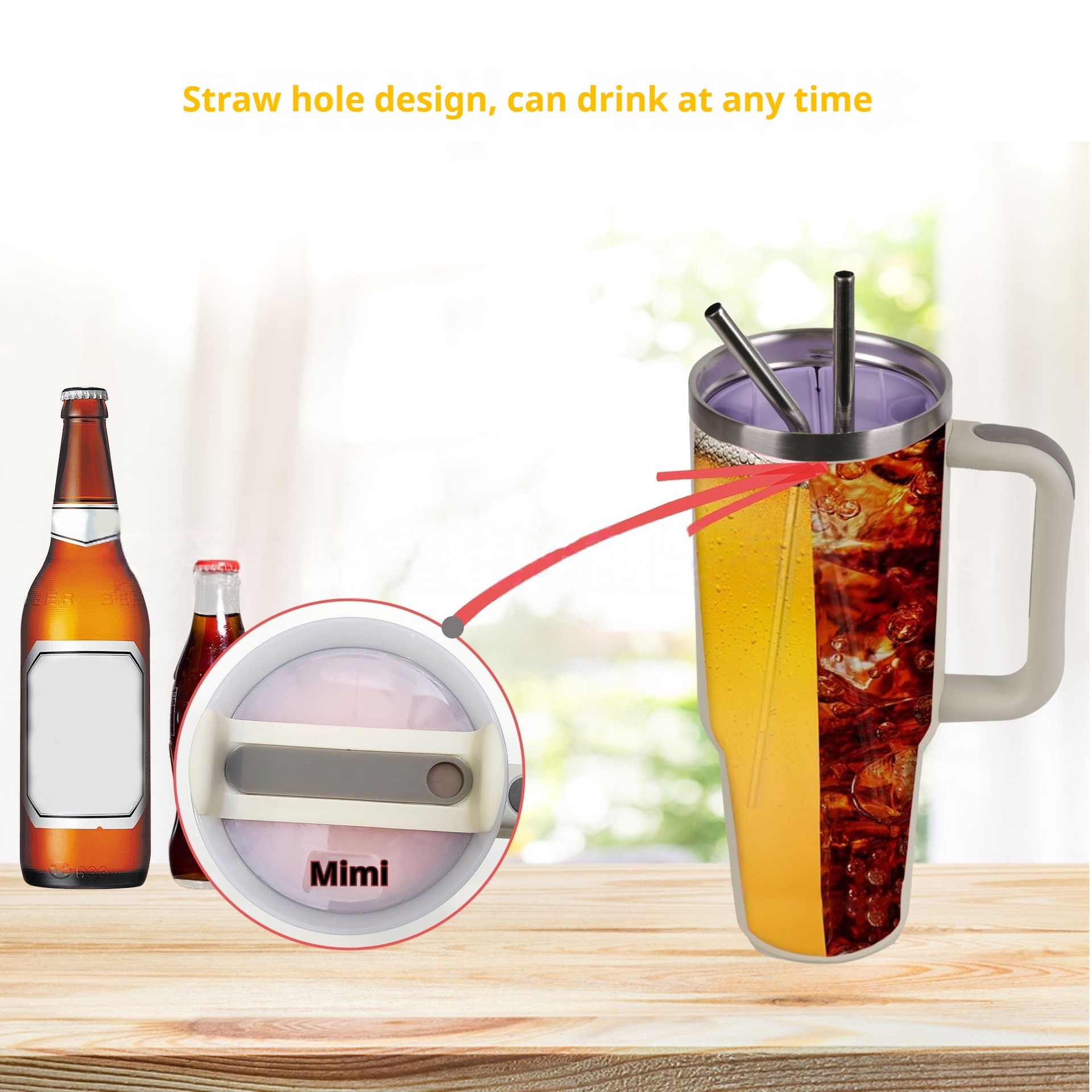Silicone Pad For 40-Ounce Cup Beverage Separator