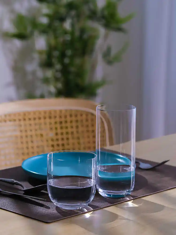 Versatile Fashionable Transparent Borosilicate Glass Cup