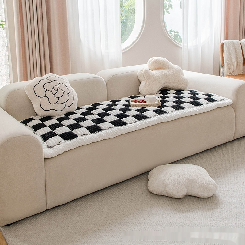 Minimalist Cushion In A Creamy Style Machine-washable And Water-washable