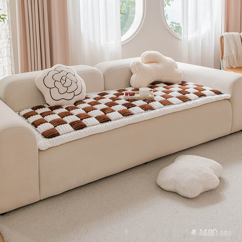 Minimalist Cushion In A Creamy Style Machine-washable And Water-washable
