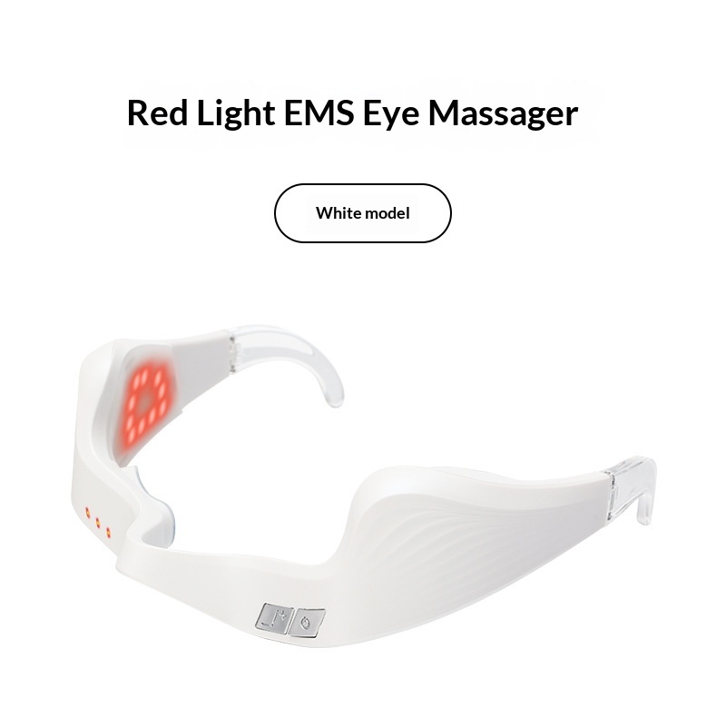 Cross-border New EMS Microcurrent Red Light Eye Massager