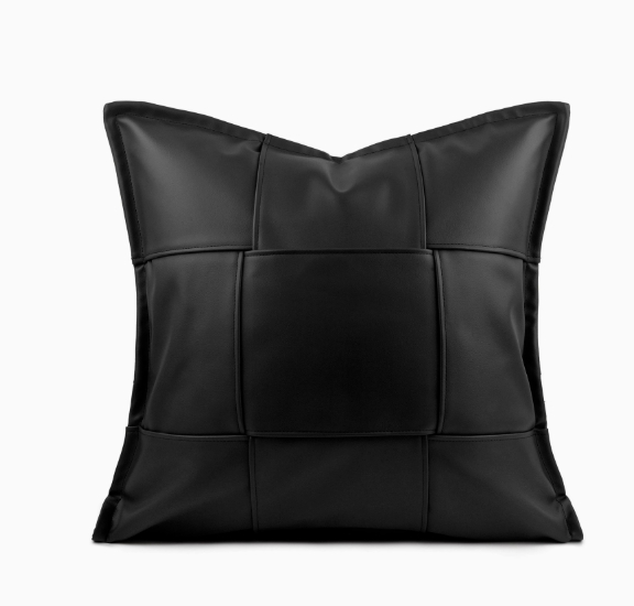 Leather Throw Pillow, picture 6 of 9