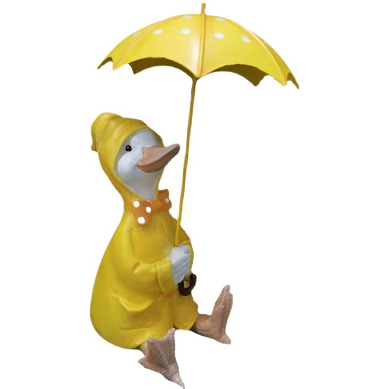 American Country Style Duck Ornaments For Garden Decoration And, picture 4 of 5