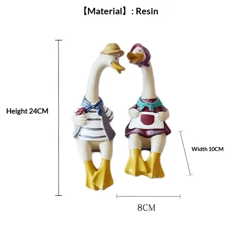 American Country Style Duck Ornaments For Garden Decoration And Landscaping