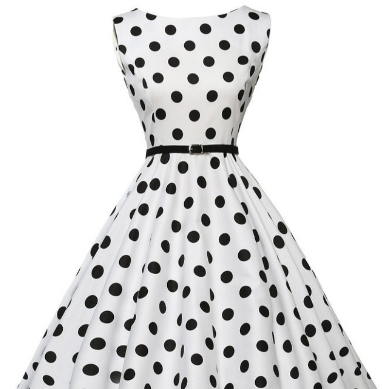 Fitted-waist Flared Maxi Dress With A Complimentary Belt