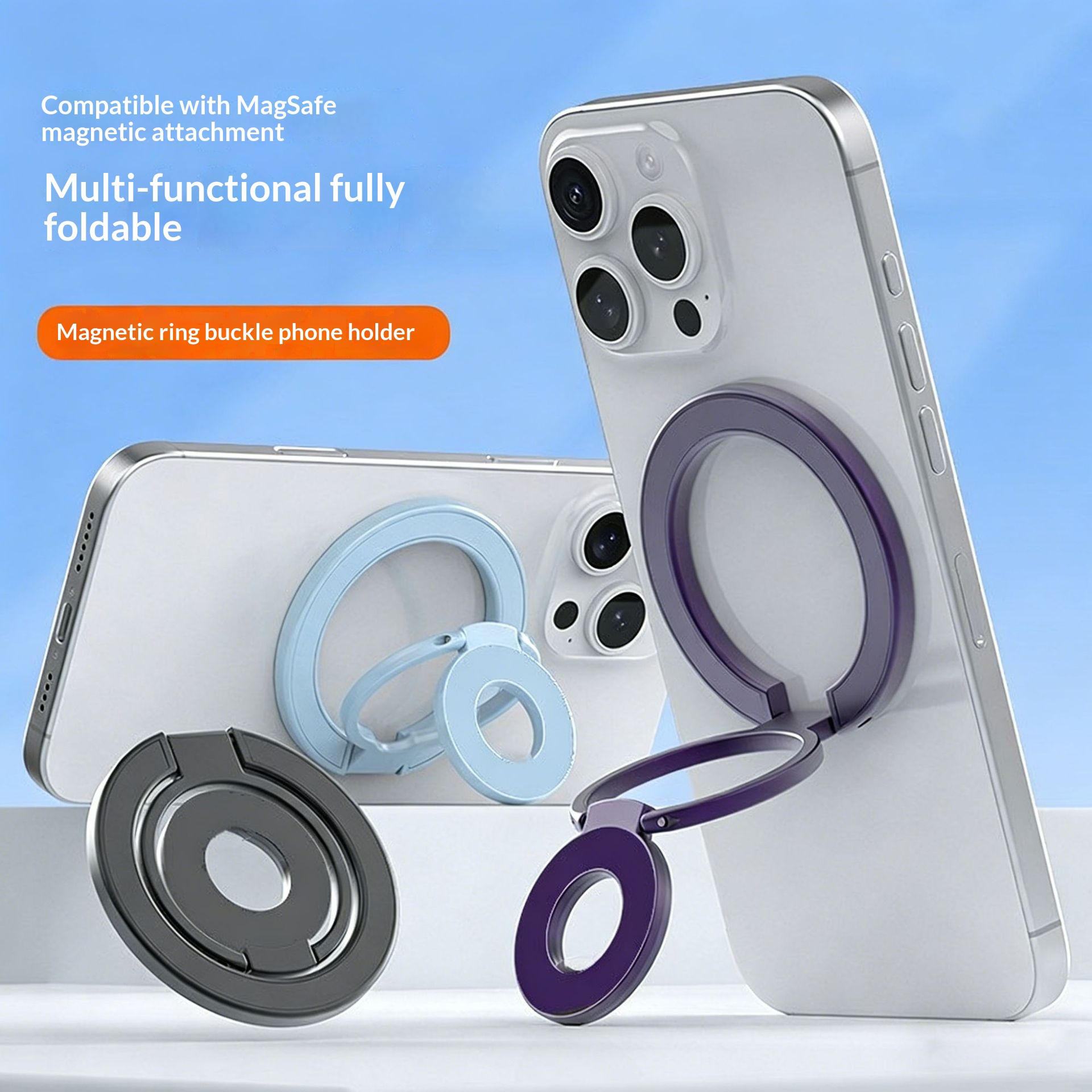 Desktop Foldable Ultra-strong Magnetic Universal Metal Stand