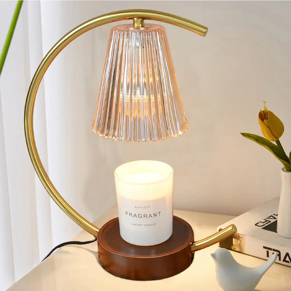 Portable Retro Bedside Wax Melting Lamp