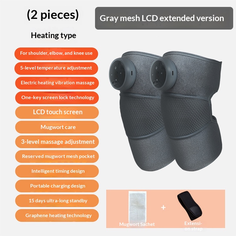 Electric Heated Knee Pad Self-Warming Knee Massager