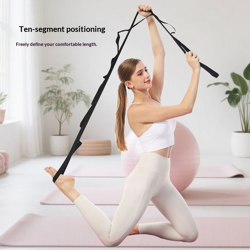 Non-elastic Yoga Stretch Band For Fitness Exercise