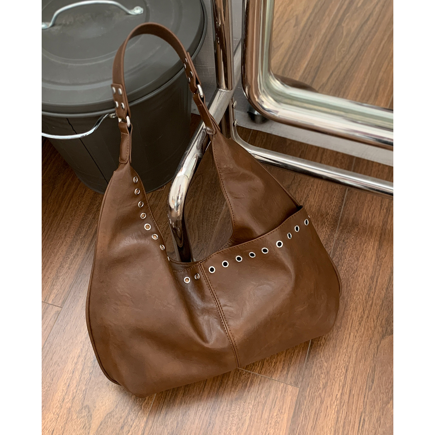 PU Underarm Shoulder Bag