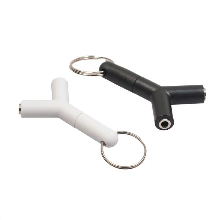 35mm Y-Shape One-in-Two Audio Adapter Headphone Splitter