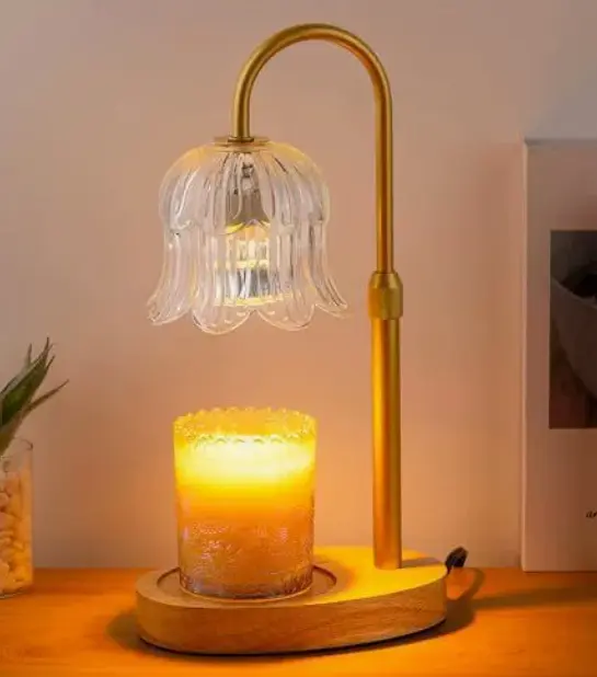 Lily Of The Valley Aromatherapy Lamp Wax Melter French Vintage Decorative Piece Ambiance Light
