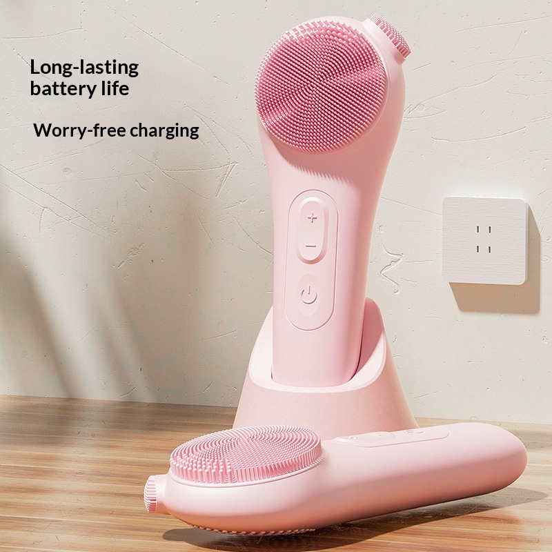 Electric Facial Cleansing Device Pore-cleansing Warm Compress Vibrating 3