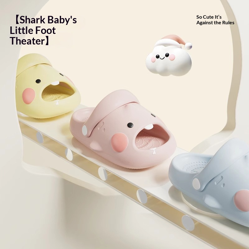 Summer Cute Tooth Shark Indoor Bathroom EVA Non-Slip