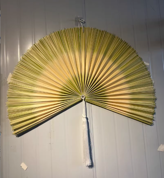 Decorative Hanging Fan For Tea Rooms Wall-Mounted Craft Fan Creative Decorative Hanging Ornament - image 6