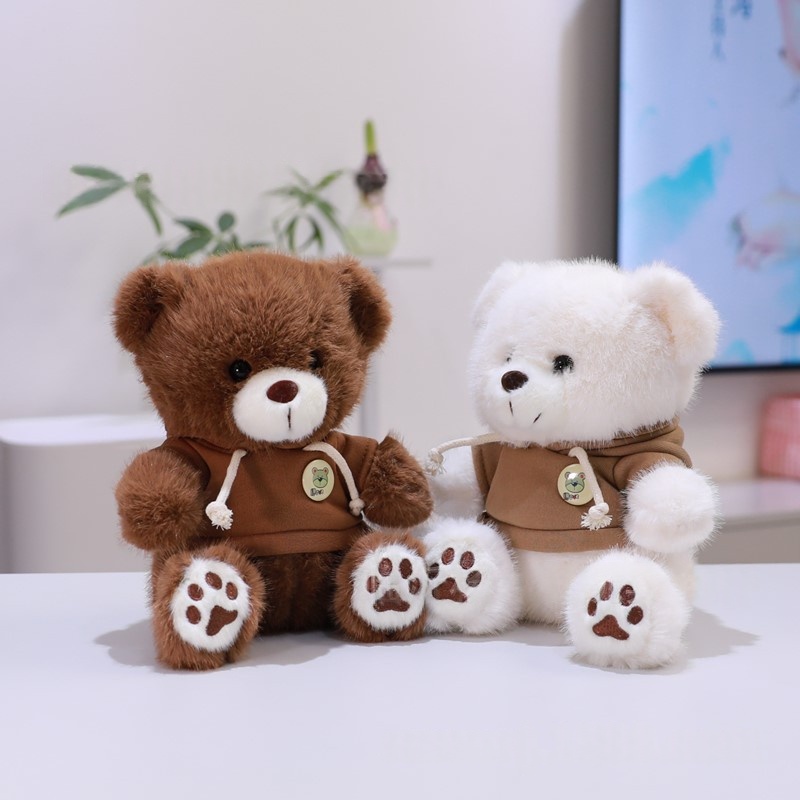 Cute Teddy Bear Plush Toy Wearing Clothes