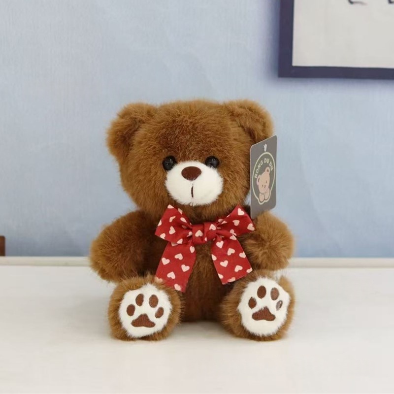 Cute Teddy Bear Plush Toy Wearing Clothes
