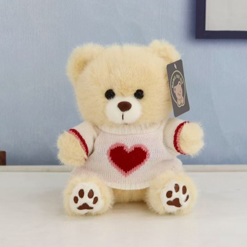 Cute Teddy Bear Plush Toy Wearing Clothes