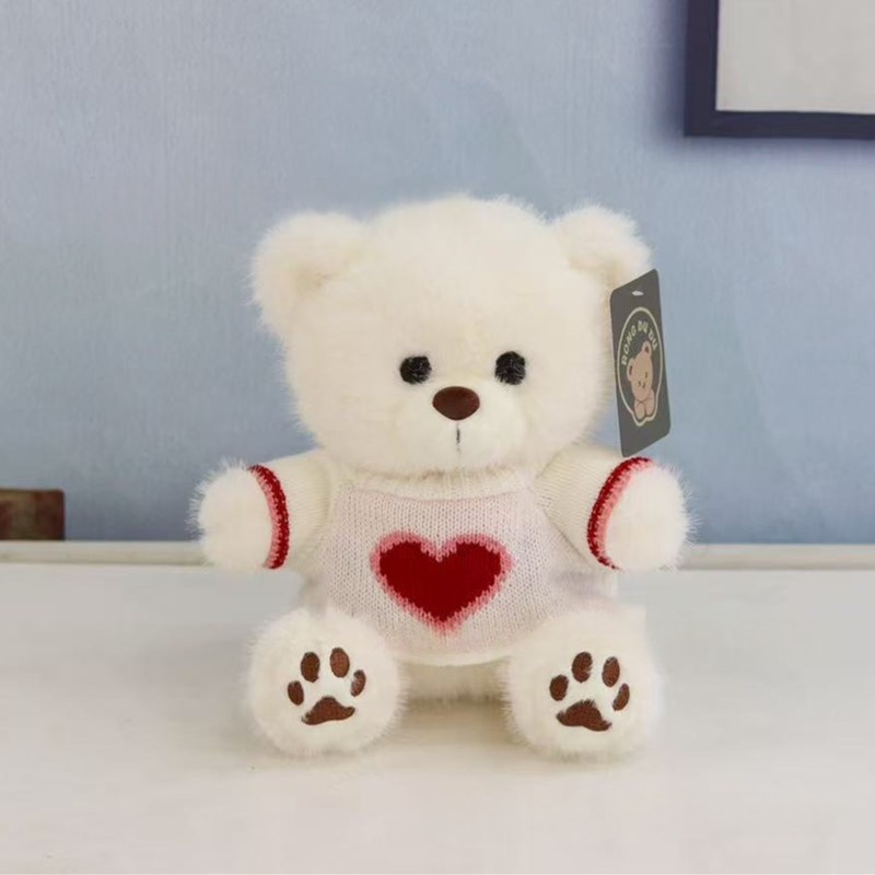 Cute Teddy Bear Plush Toy Wearing Clothes
