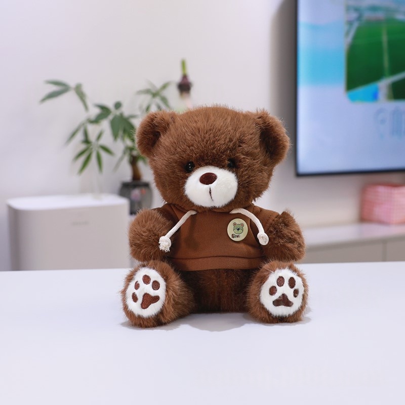 Cute Teddy Bear Plush Toy Wearing Clothes